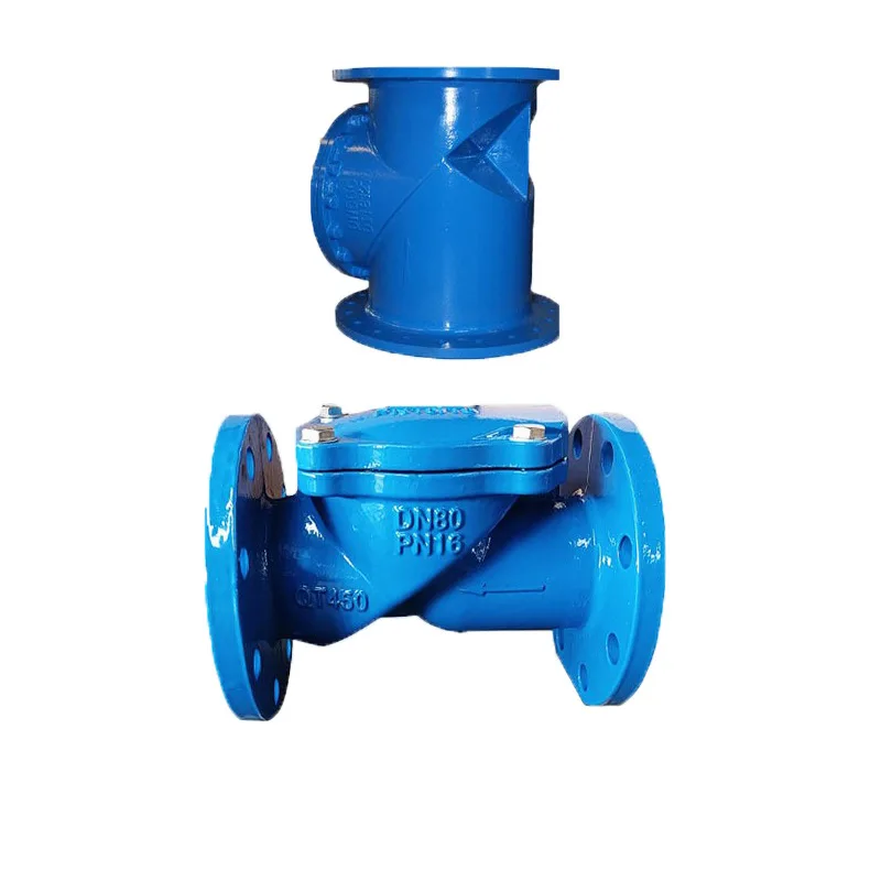 

ductile cast iron flexible Rubber disc check valve