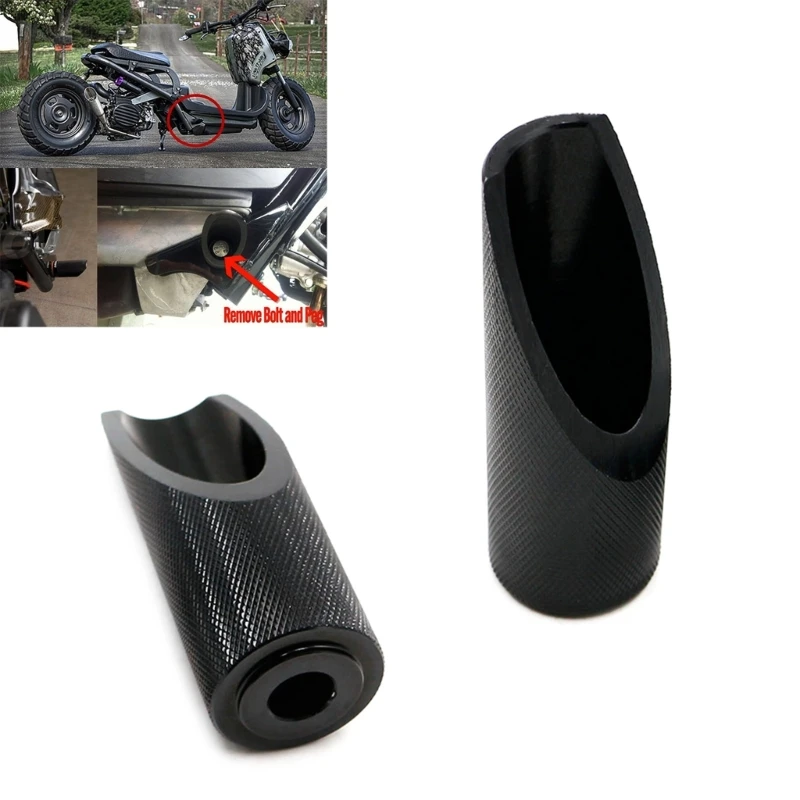 Reposapiés de repuesto para motocicleta, 1 par de estriberas de aluminio para RUCKUS, accesorios para estribos, novedad de 2023