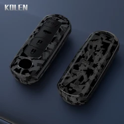 ABS Carbon Fiber Style Car Key Case Cover For Mazda 2 3 5 6 BL BM GJ Atenza Axela Demio CX-3 CX3 CX-5 CX5 CX7 CX-9 CX8 4 Buttons