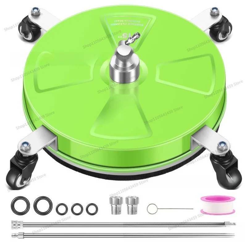 For High Pressure Washer Car Washing Machine Accessories Stainless Steel Washing Site Disc Washing Brush