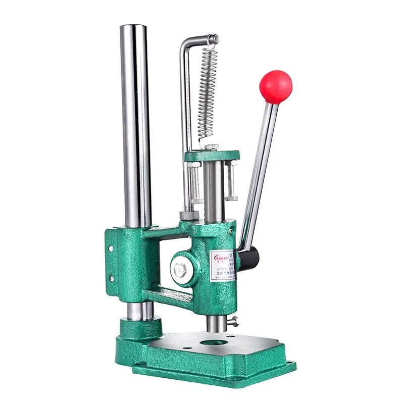 JM-16 Small Home Manual Press Miniature Punching Hand Beer Machine Cutting Equipment  Precision Manual Press Tools