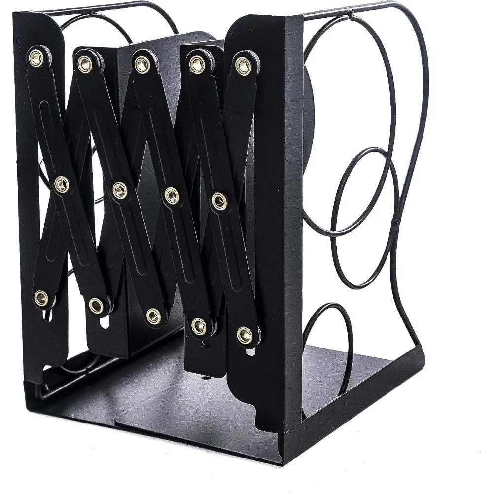 Adjustable metal book seal for heavy bookcase. Heavy duty bookcase non-slip bookcase desk bookcase binder