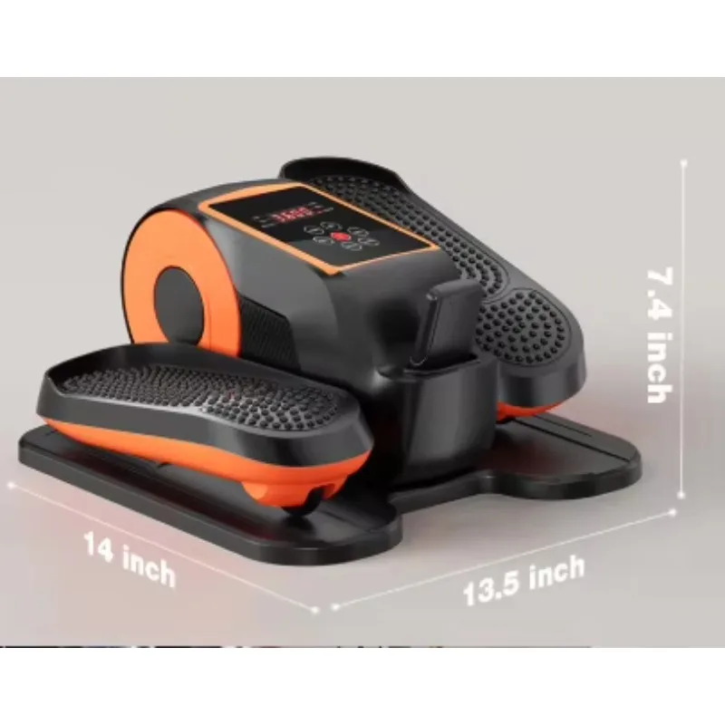 

Metal Under-Desk Mini Elliptical Trainer Rehabilitation Therapy Pedal Exerciser