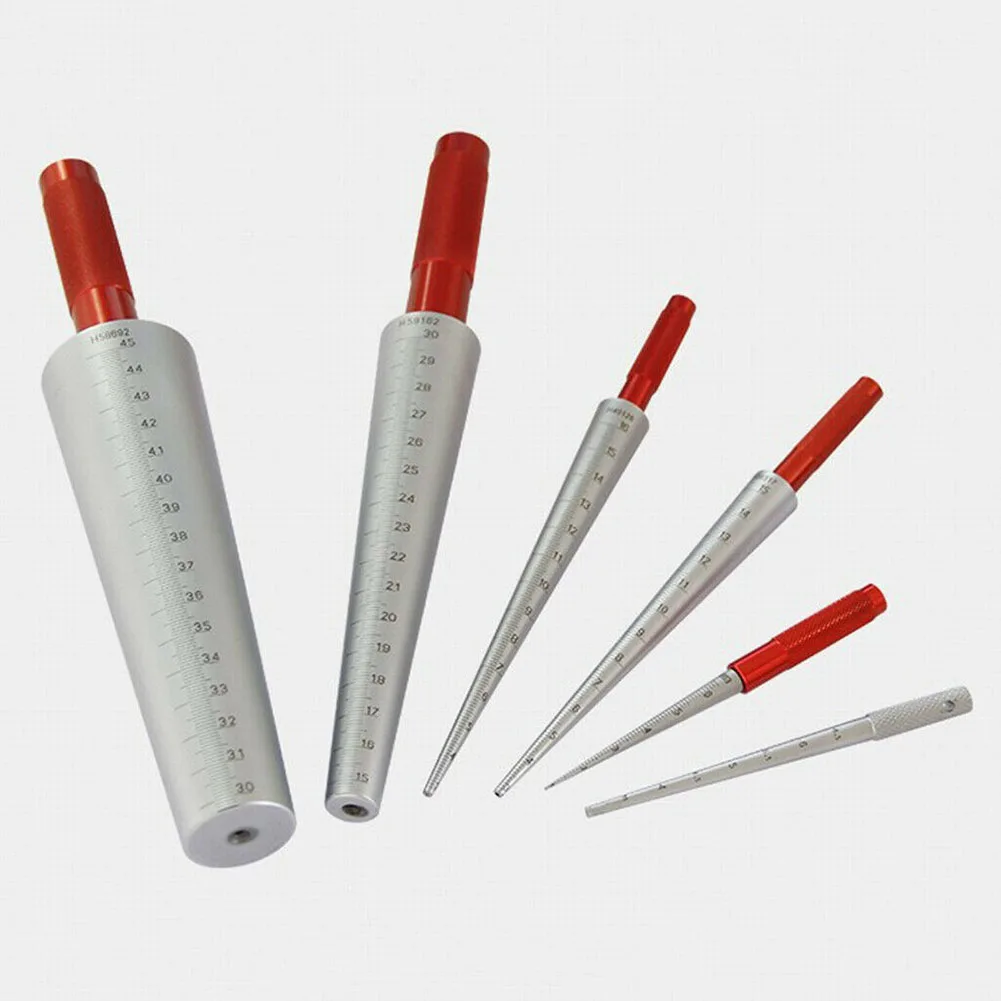 

1pcs Conical Feeler Gauge Tapered Cylindrical Gauge 1-6.5mm 3-15mm 15-30mm 30-45mm Aperture For Measuring Thin-walled Components