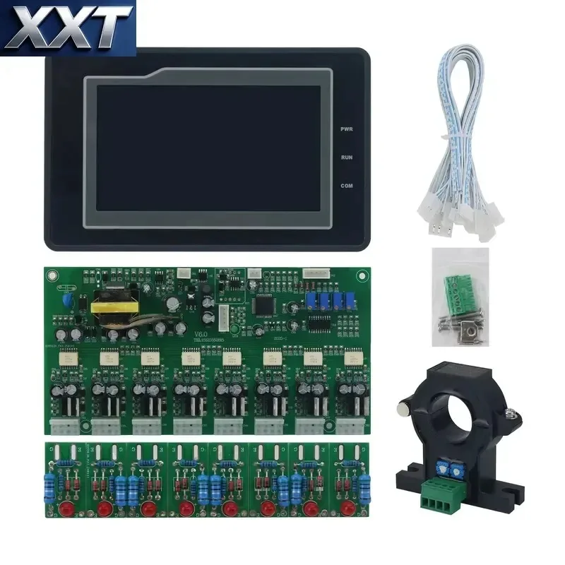 XXT Three-phase Four-leg Sine Wave IGBT Module Driver Board V6.0 Inverter Control Board Kit with 4.3-inch Touch Screen