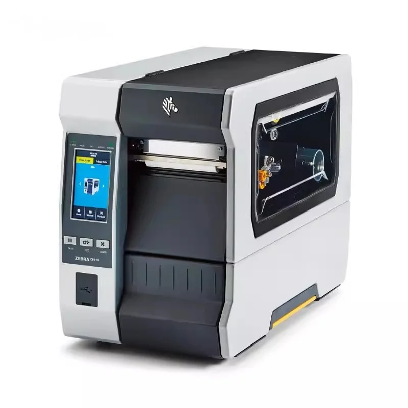 High Resolution Zebra ZT610 With 203/300/600dpi RFID Industrial Barcode Label Printer Stock