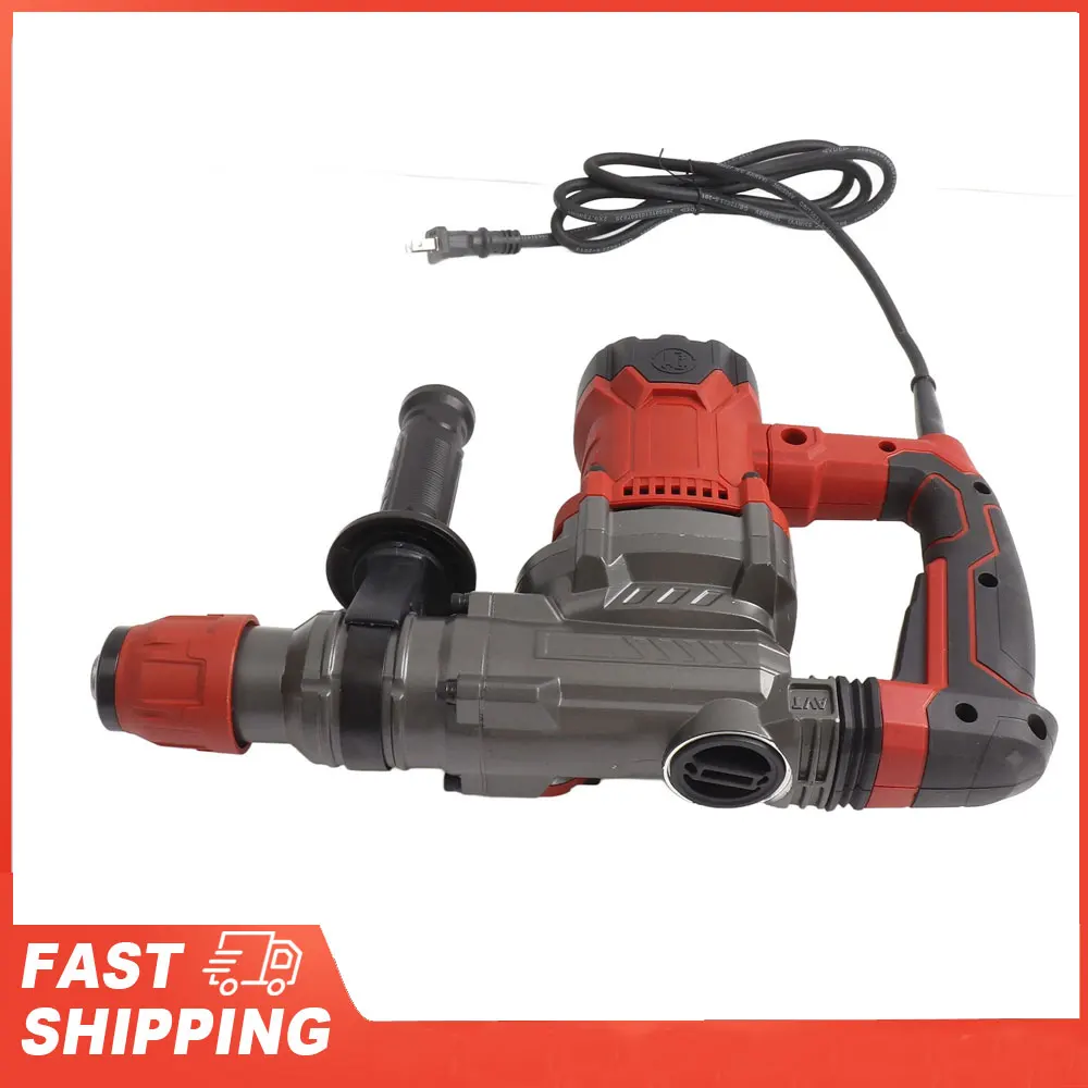 Electric Hammer Drill Rotary Hammer Drill Set Electric Industrial Power Tool Automatic   Handle Rotary Hammer Drill