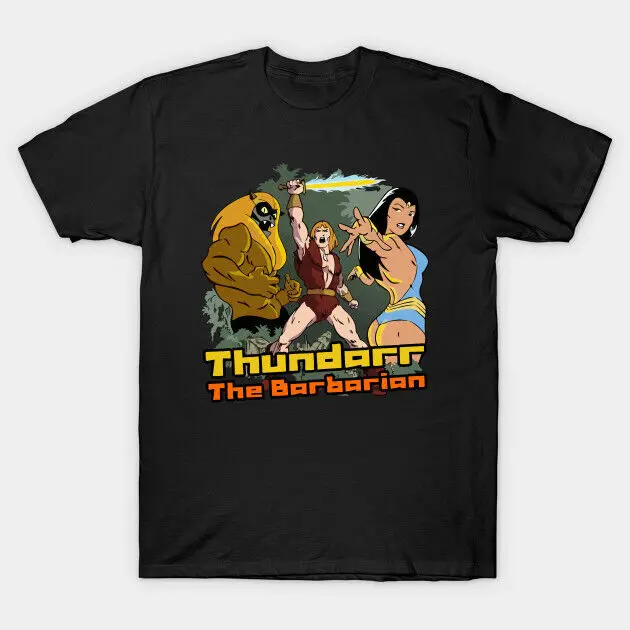 New Thundarr the Barbarian Men T Shirt S 5XL long or short sleeves