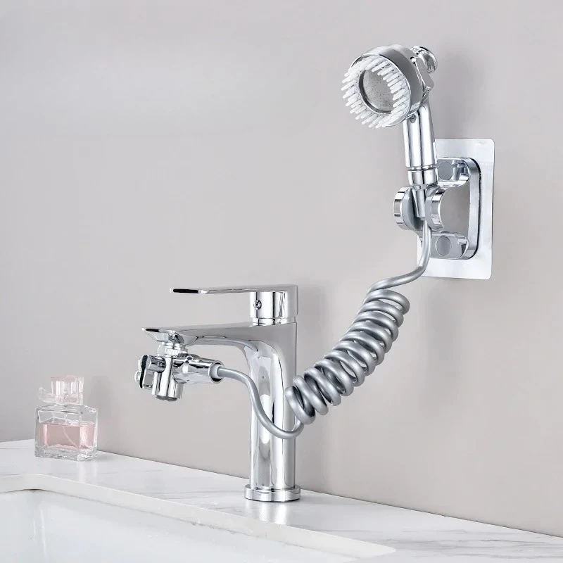 Bathroom faucet accessories, honeycomb filter, external shower for basin,