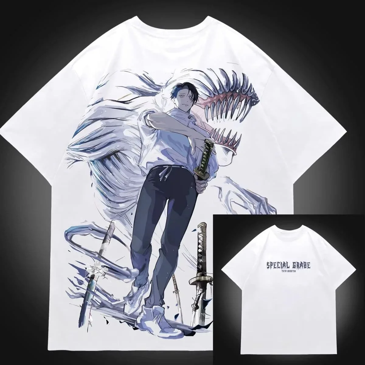 Hakari Immortal Gambler Jujutsu Kaisen Anime T-Shirt Cotton Graphic Tee Men Women Kids Summer Streetwear T‑Shirt view 4