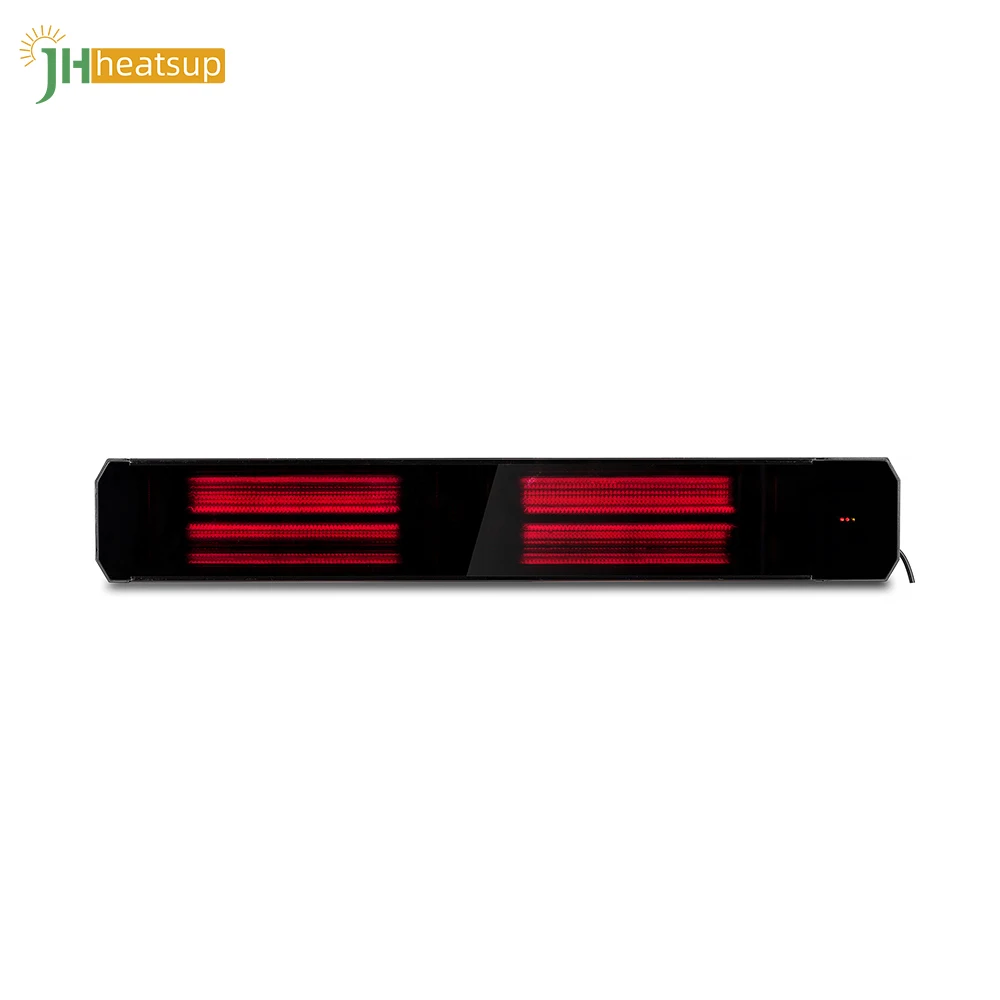 

JHheatsup Fast Heating Electric Patio Heater with Ceramic Glass Made in Germany Outdoor Heating Panel Solar Room Heater