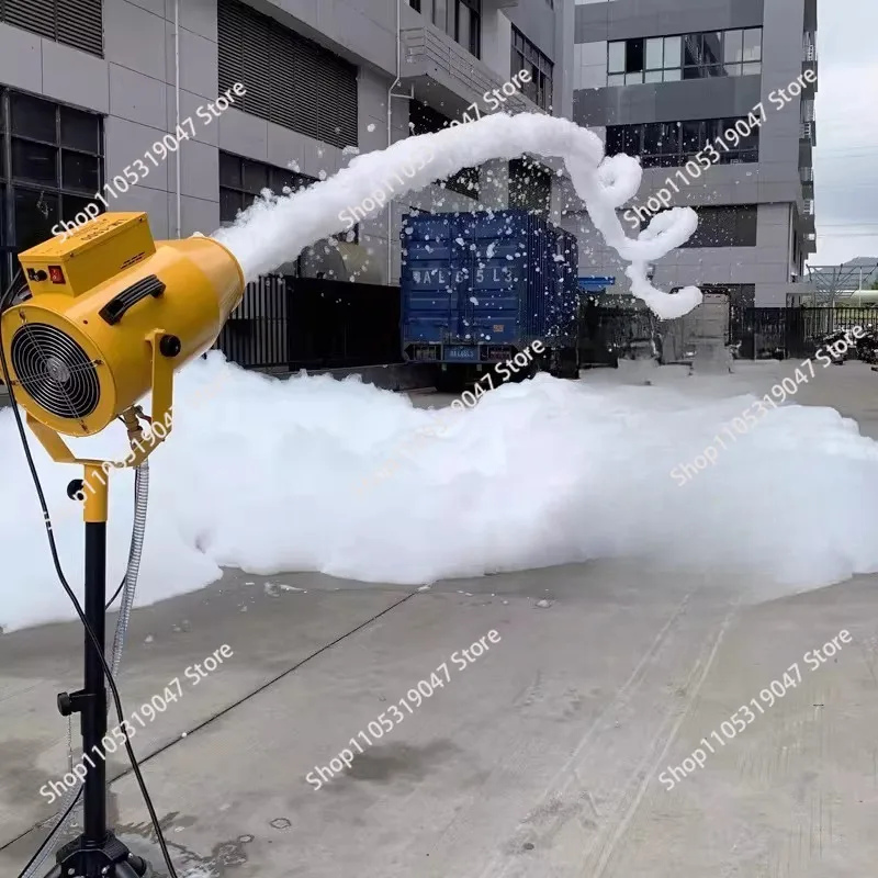 Large Foam Machine Shaking Head Outdoor Kindergarten Water Park Scenic Area Playground Jet Party Foam Machine