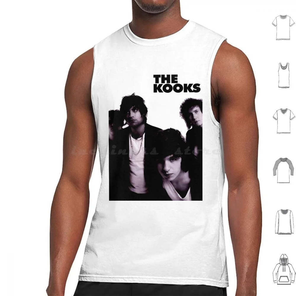 The Kooks Poster Tank Tops Vest Sleeveless The Kooks Band Naive Konk Lets Go Sunshine