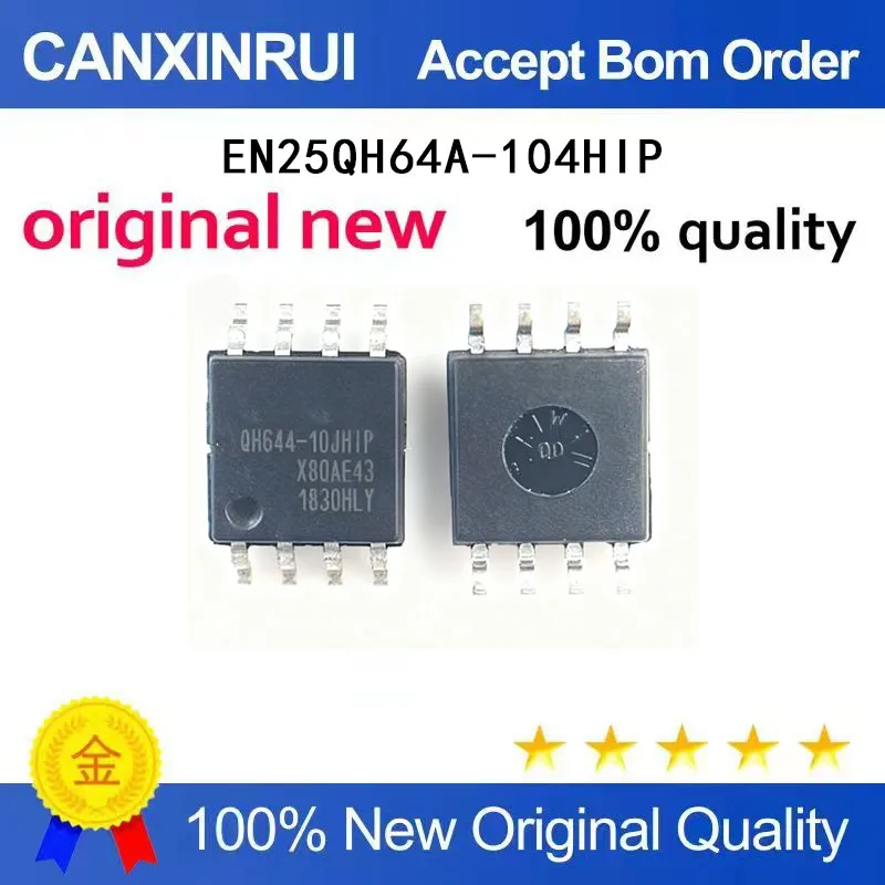(5-100pieces)2EN25QH64A-104HIP QH64A-104HIP SOP8 In-stock chip IC, starting from one piece