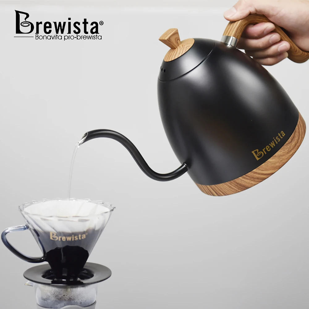 Brewista Artisan 600ml System kontroli temperatury Strix 1,0 l wlać do kawy garnek termiczny z gęsią szyjką