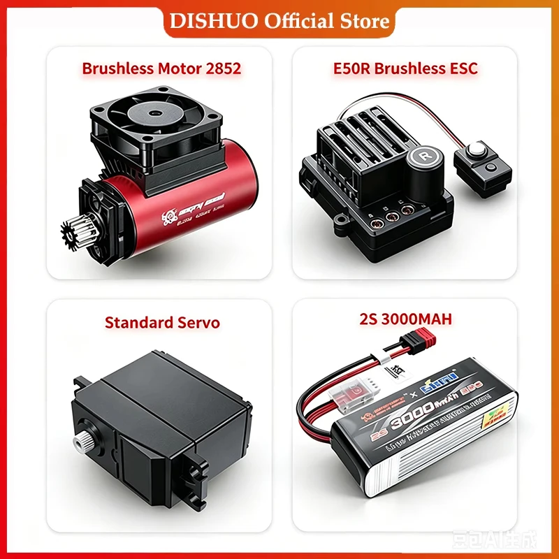 Hyper Go MJX 14207 14208 14303 1/14 4WD RC Car 80km/h Brushless 2.4G Remote Control Car Off-road High Speed RC Cars Truck Toy