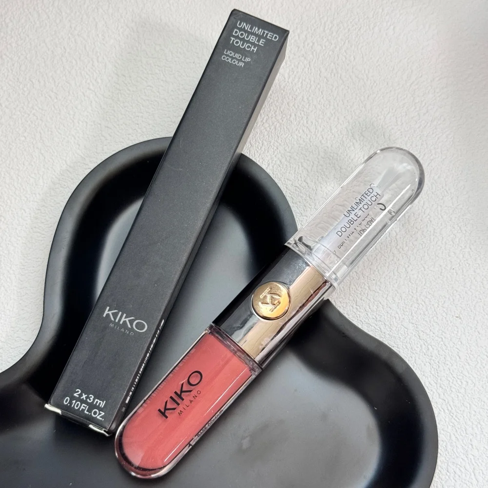 Kiko Milano Limited Edition Lippenstift mit doppelter Spitze, transparenter Spiegel, nicht verblassend, nicht klebend, Lipgloss, Make-up – Detail 12