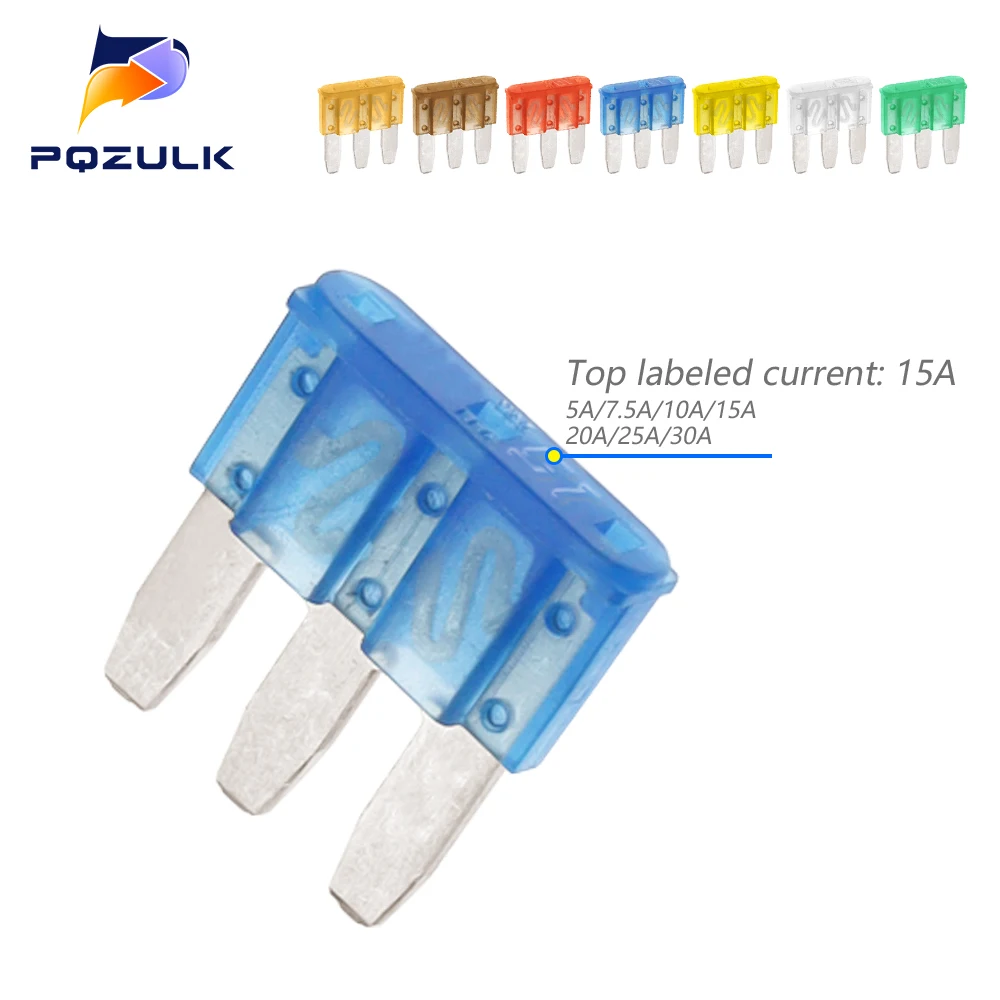 3 Pins High Quality Automotive Car Fuse auto fuse tap For Ford for Focus Mondeo for Dodge for JEEP 5A 7.5A 10A 15A