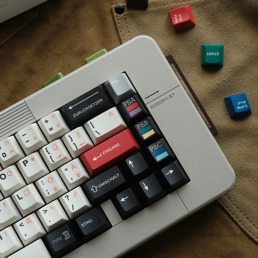 FBB Keycaps Type B PBT Dye Sublimation for 60%, 75%, 80%, 96%, 100% Mechanical Keyboards Key Caps DIY Accessories