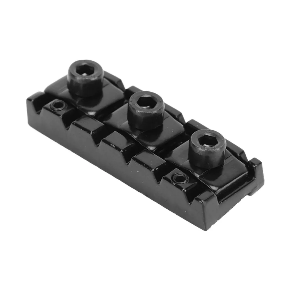 Professional Black String Locking Nut Metal Locking Nut Electric Guitar Locking Nut For Electric Guitar