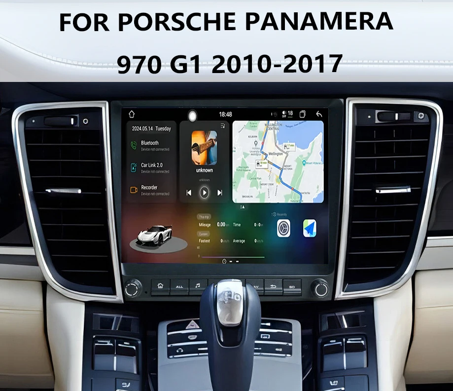 

CHSTEK Car Radio Wireless Carplay For Porsche Panamera 970 G1 2010-2017 Multimedia Bluetooth WIFI 4G Android Auto Stereo Screen