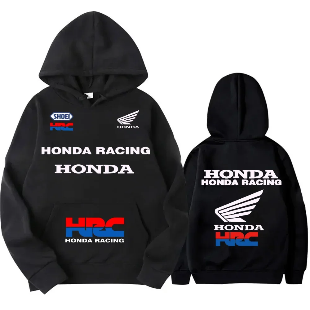 

2025 Honda Logo Motorcycle Hoodie Outdoor Riding Jacket Honda Motorcycle Race All-season Fan Clothing Men's and women's clothing