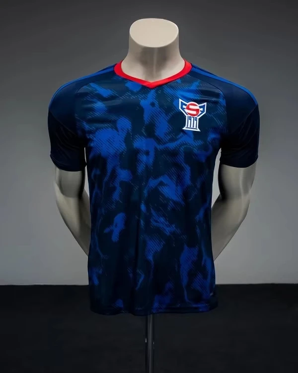 2026-2027 New Arrivals Faroe Islands Men Jersey Home Loose Quick Drying T-shirt Suitable for Daily and Training Wear Clothing