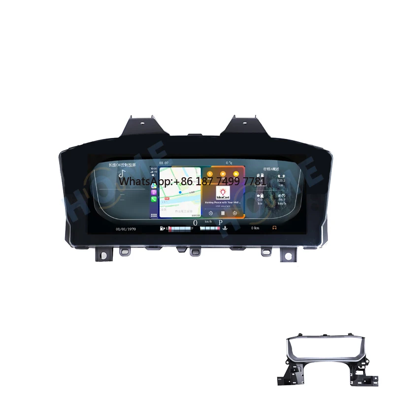 

Linux System 12.3 Inch Car Lcd Speedometers Dashboard Support CarPlay for.Rover Discovery 5 2017-2021 Cluster Digital