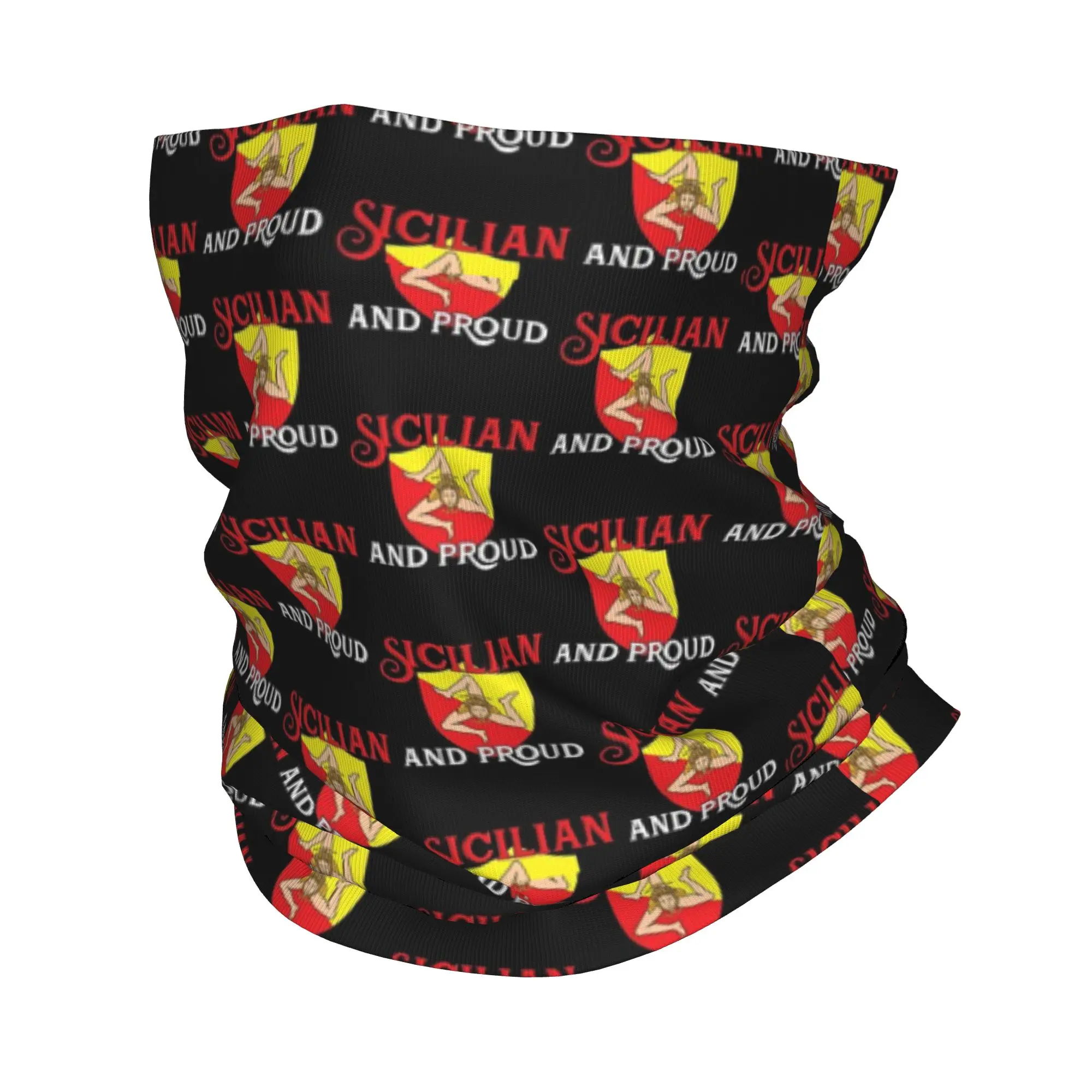 

Бандана с флагом Италии Сицилии, шарф для лица с принтом, многофункциональная маска для лица, унисекс, для взрослых, зима