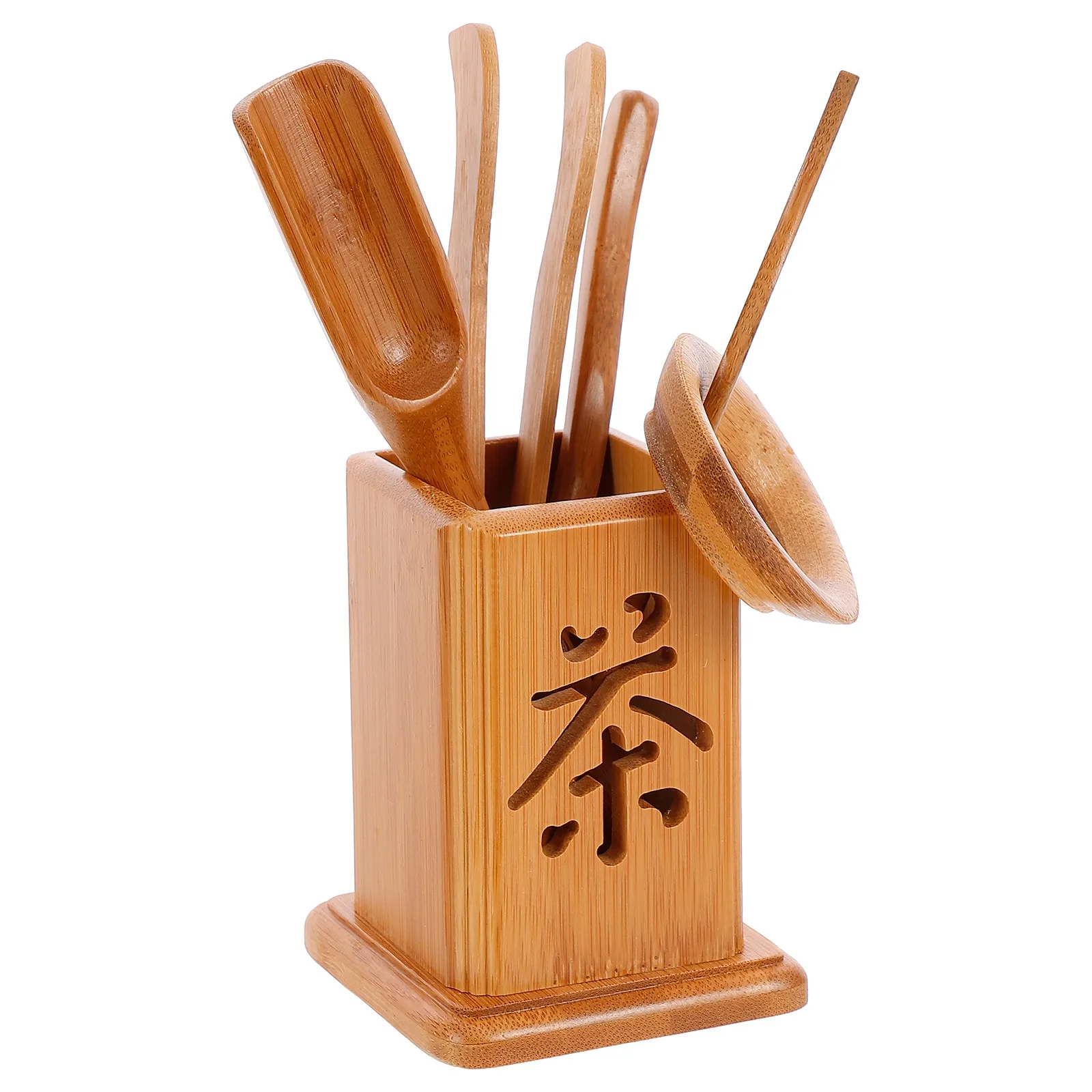 1Set High Quality Bamboo Tea Ceremony Six Gentlemen Set Chic Designed Tea Making Utensils for Authentic Ritual Experience