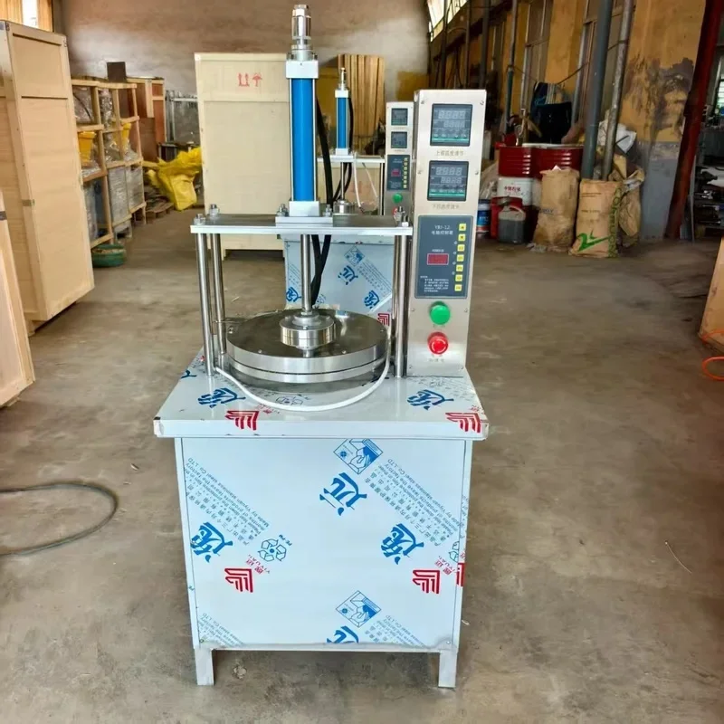 Factory Hot Sales Excellent /Semi-Cooked Thin Pancake Making Hine Crepe Forming And Dough Press Maker Lah Kebab