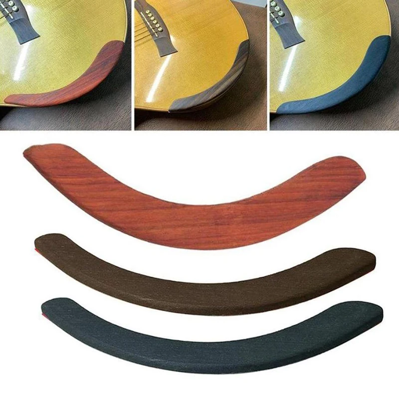 الخشب الأحمر/خشب الورد/الأبنوس الشكل الصلبة الغيتار الذراع بقية أجزاء الغيتار الغيتار الخشب القفازات ل 39-41 بوصة الغيتار
