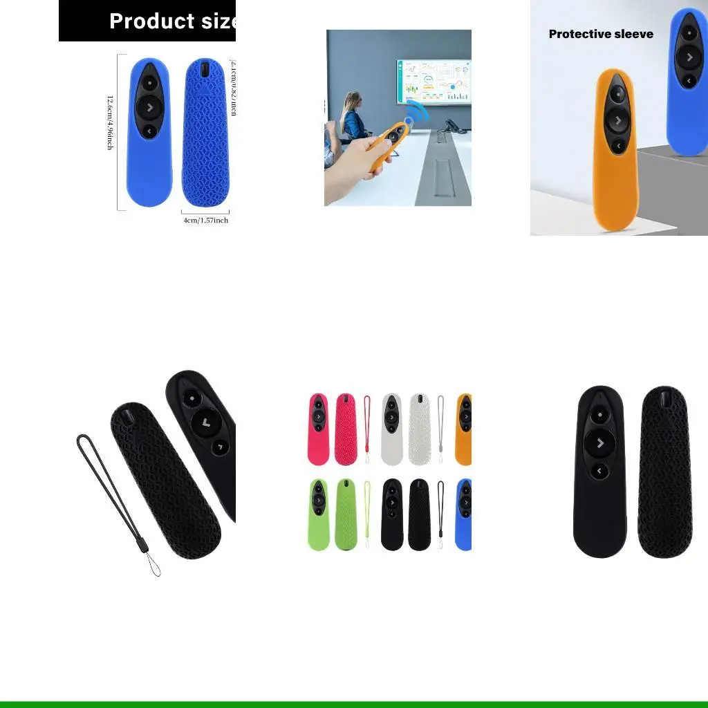 U55C -Fernbedienung Silikon Hautschock Absorbierende Entwurf Nonslip Textur Mehrfachfarbenoption für R500 geeignet