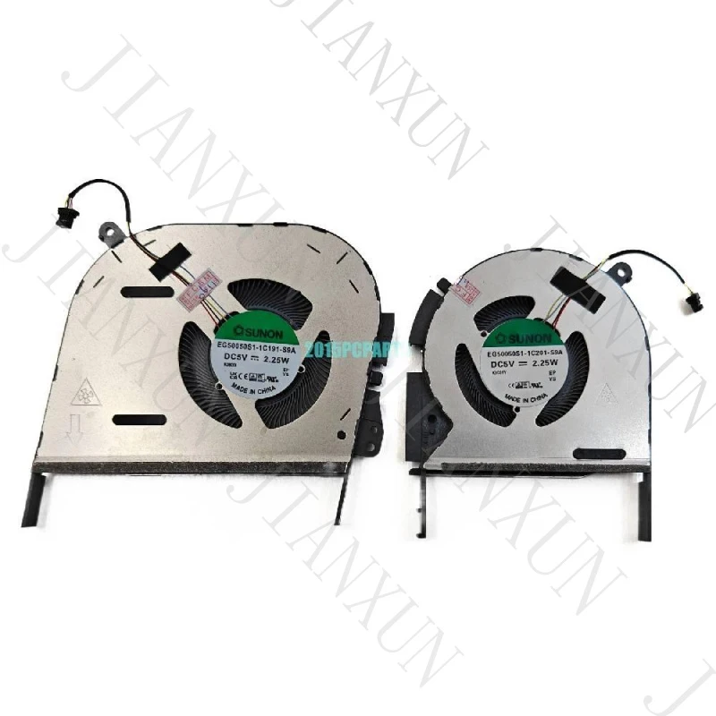 A+New CPU & GPU Cooling Fans for Asus VivoBook Pro 15 OLED K3500 M3500 16X OLED N7600 M7600