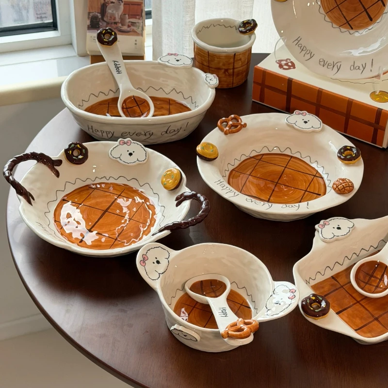 Modern Aesthetic Dinner Set Plates Design Unique Elegant Designer Dinner Set Ceramic Luxury Kitchen Bajilla Ceramica Dinnerware