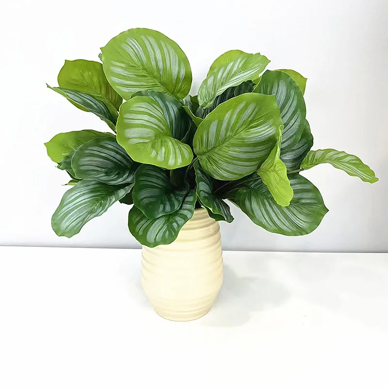 Artificial Desktop Plants Fake Flower 43CM 12 Prongs DIY Flowers Arrangement Material Hotel Park Living Room Home Deco Accessori