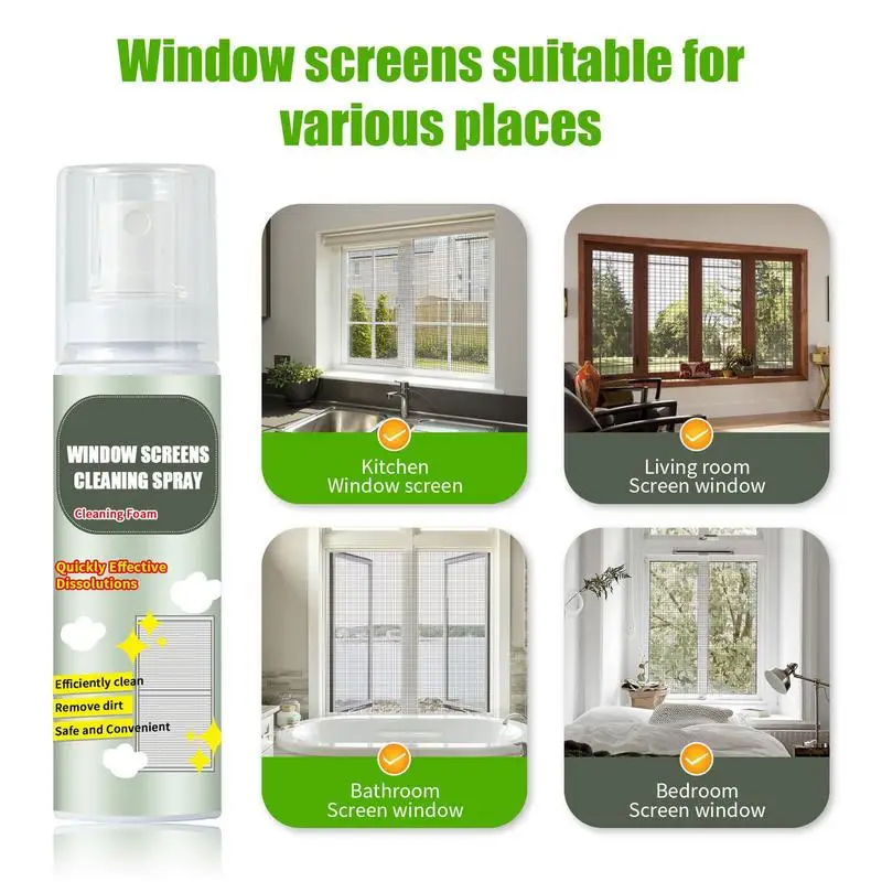 Window Cleaner Grease And Glass Cleaner Spray Window Cleaning Spray Equipment Removes Smudges Fingerprints Water Marks