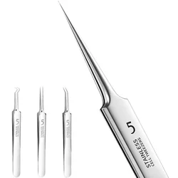 Germany Ultra-fine No. 5 Pimples Blackhead Cell ClipTweezers Beauty Salon Special Scraping Closing Artifact Acne Needle Tool