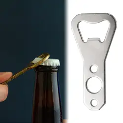 Flat Bottle Opener Metal Beer Beverage Drinking Opener Bar Gadget Handheld Bottle Opener for Kitchen Bar Restaurant Hotel Home