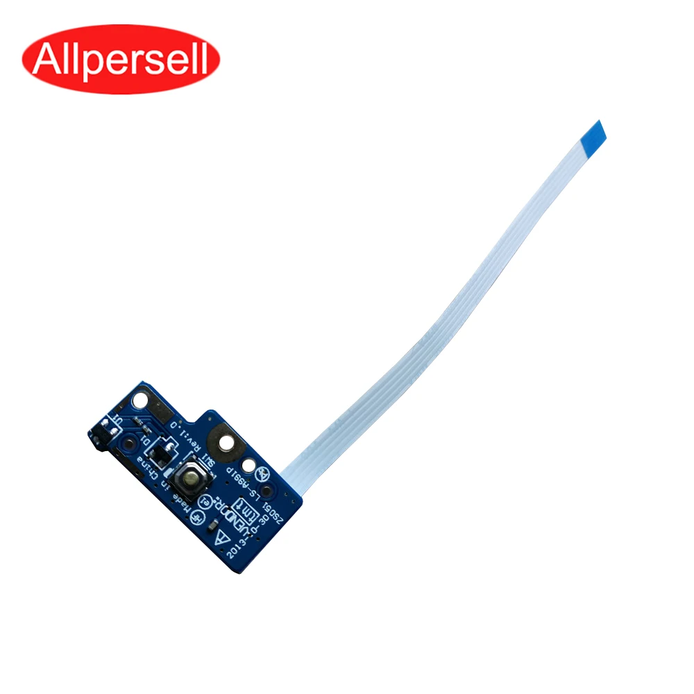 Switch Board With Cable for HP15 15-R 15-S 15-H 250 256 G3 tpn-c117 c113 15-G 15-T 15-Z -R Power Button Board LS-A991P