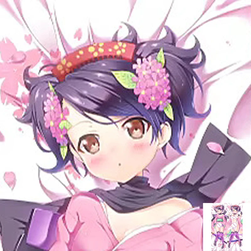 

Dakimakura Anime Pillow Cover Momohime Double Sided Print Life-size Body Decoration