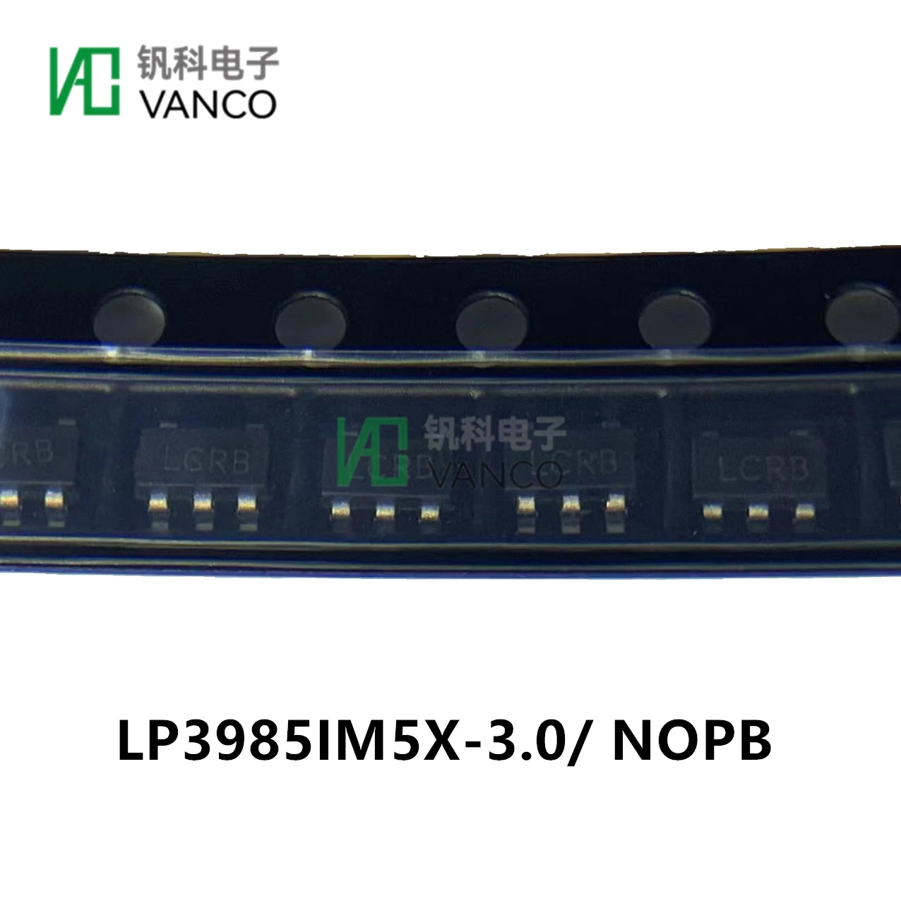 10 pces kit LP3985IM5X-3.0/nopb ic reg linear 3v 150ma SOT23-5In sctock