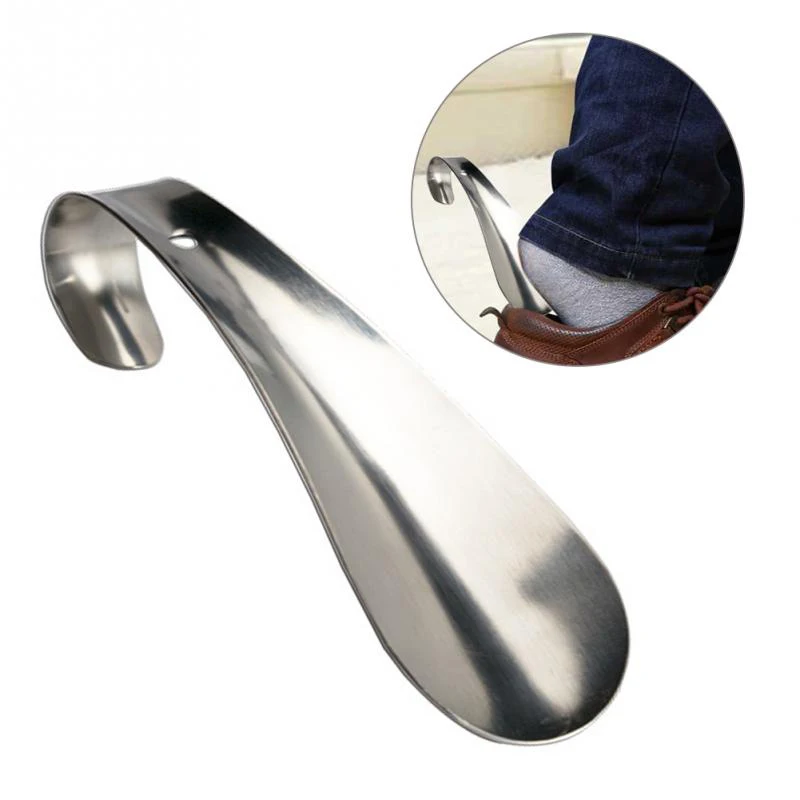 1~10PCS Cm Shoehorn Stainless Steel Metal Spoon High Heels Sneakers Helper Unisex Professional Lazy Shoe Lifter Tool