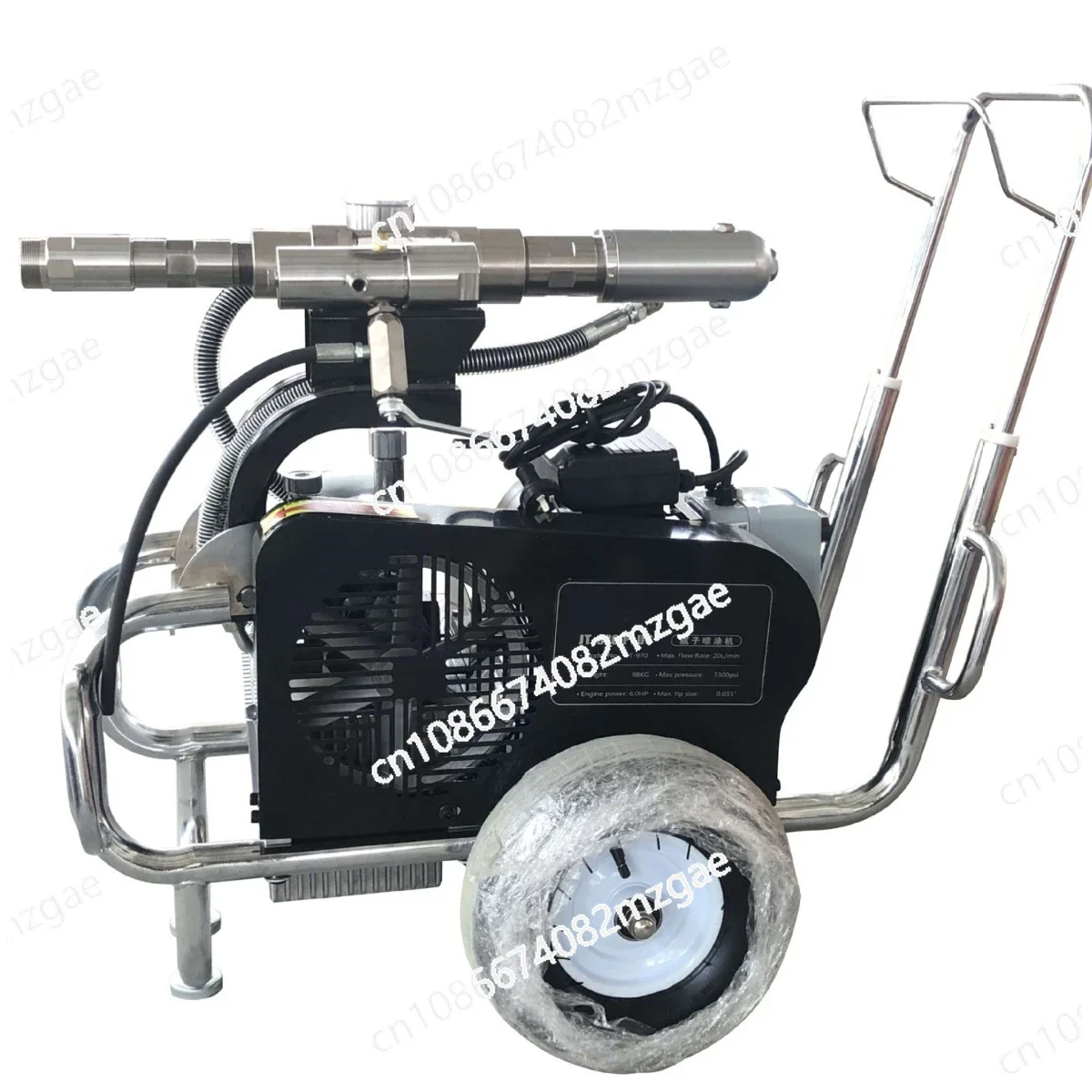 970 Electric Putty Powder Airless Spraying Machine Latex Paint Paint Gasoline Universal Spraying Machine