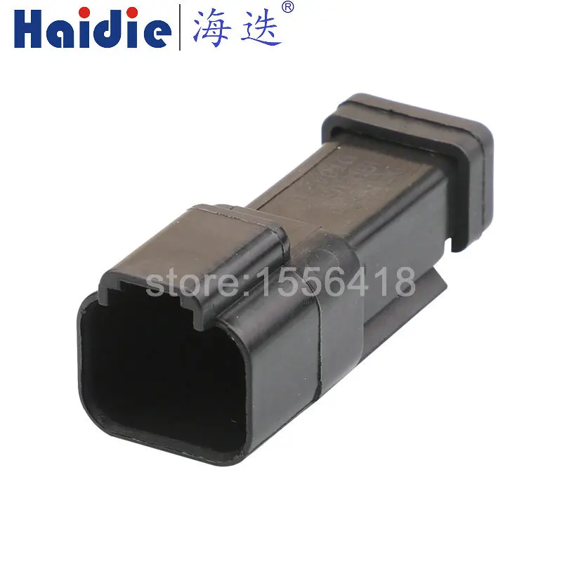 

1-100 sets DT04-2P-E005 DT06-2S-E004 1.6mm Series Automotive Connector Automotive Waterproof Black Connector