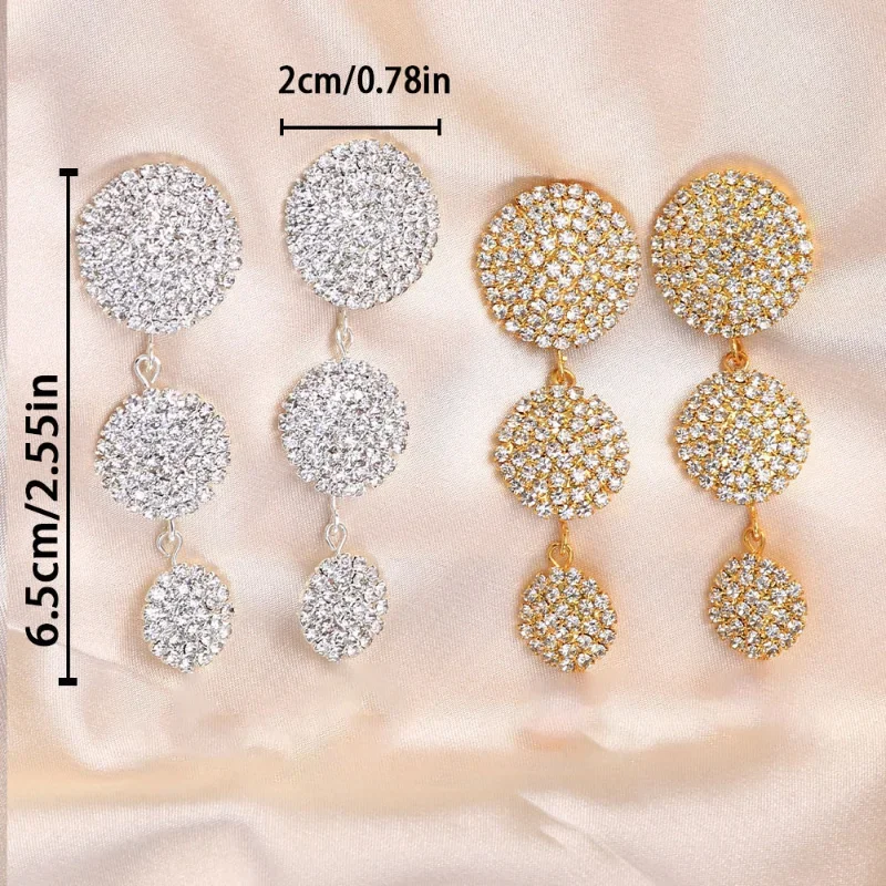 2022 New Personalized Geometric Circular Pattern Rhinestone Breast with European and American Sexy Fringe Nipple Paste