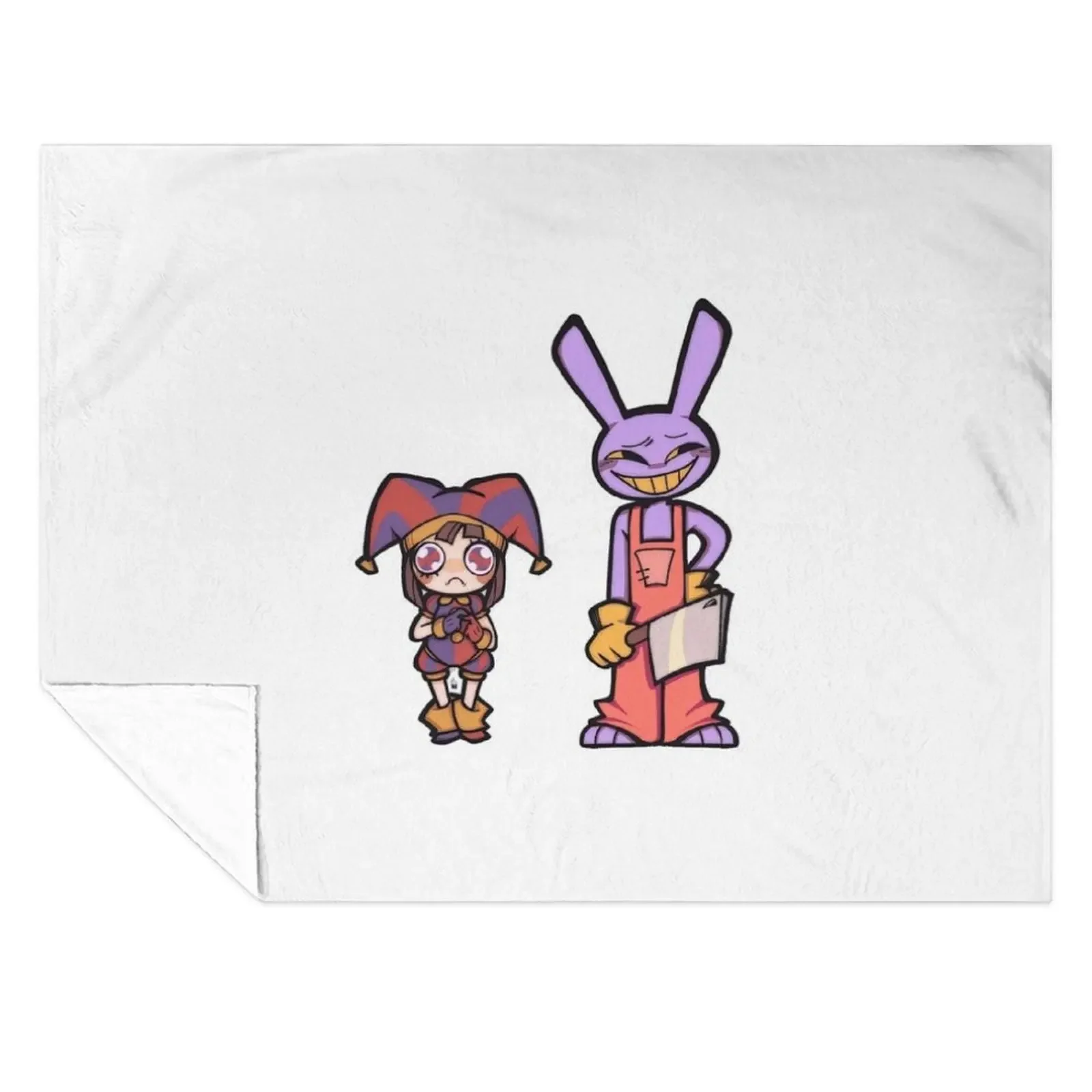 

The Amazing Digital Circus cute Throw Blanket warm for winter Beautifuls Camping Blankets For Sofas Blankets