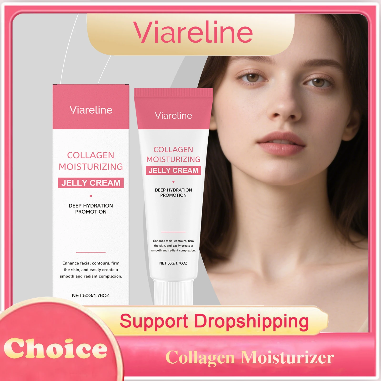 

Collagen Moisturizer Brightening Revitalizing Hydrating Glowing Smoothing Firming Fade Fine Lines Soothing Repair Wrinkle Cream