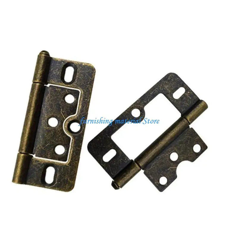 

Y5GD 10Pcs Smooth Operating Door Hinges Convenient for Wardrobes and Bookcases
