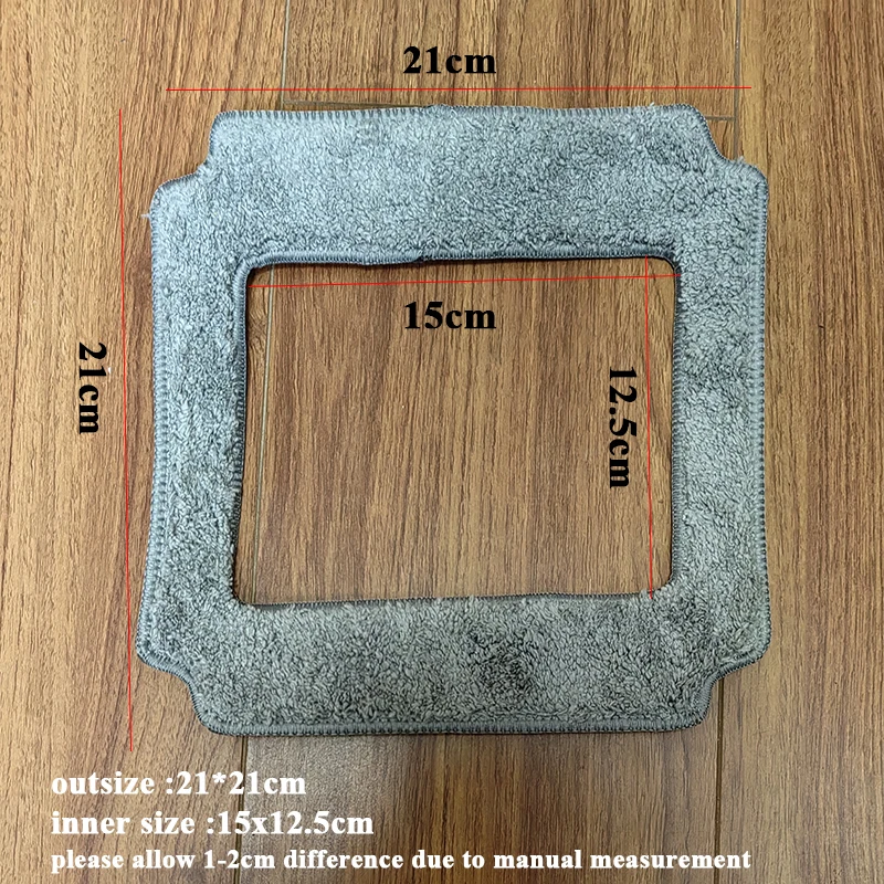 Cleaning Mops for HCR-21 Window Cleaner Robot, Reusable Washable Rags for Washing Windows Glass Spare Parts,6/ 12/ 18 pcs cloth